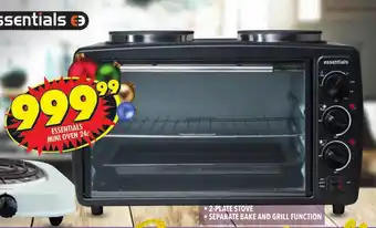 Shoprite ESSENTIALS MINI OVEN 24L offer