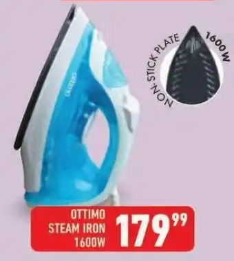 Shoprite OTTIMO STEAM IRON 1600W offer