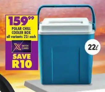 Shoprite POLAR CHILL COOLER BOX all variants 22L each offer
