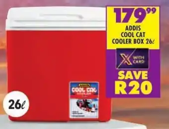 Shoprite ADDIS COOL CAT COOLER BOX 26L offer