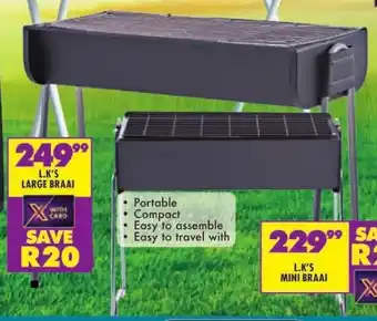 L.K'S LARGE BRAAI