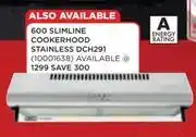 HiFi Corp Defy 600 slimline cookerhood stainless steel dch291 offer