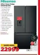 HiFi Corp Hisense 575l f door fridge h760fsb-wd offer