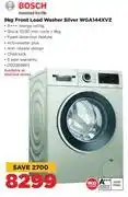 HiFi Corp Bosch 9kg front load washer silver wga144xvz offer