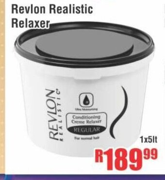 Devland Cash And Carry Revlon Realistic Relaxer 1x5lt offer