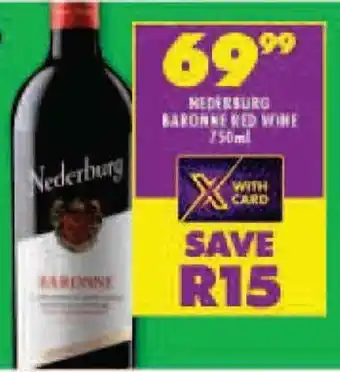 NEDERBURG BARONNE RED WINE 750ml