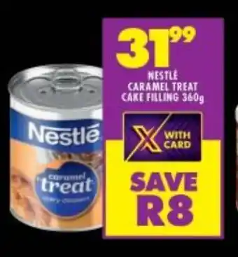 Shoprite NESTLE CARAMEL TREAT CAKE FILLING 360g offer