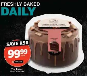 Checkers The Bakery Bar-One Cake offer