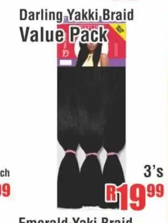 Devland Cash And Carry Darling Yuki Braid Value Pack 3's offer
