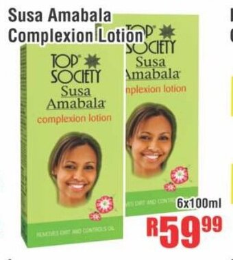 Devland Cash And Carry Susa Amabala Complexion Lotion 6x100ml offer