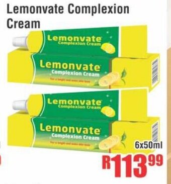 Devland Cash And Carry Lemonvate Complexion Cream 6x50ml offer