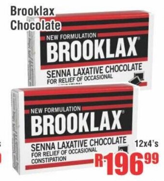 Devland Cash And Carry Brooklax Chocolate 12x4's offer
