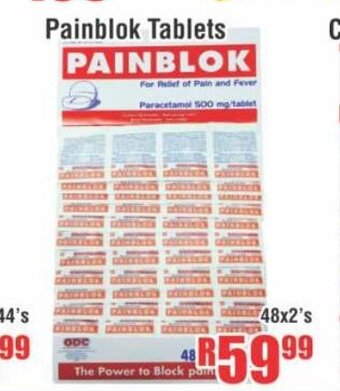 Painblok Tablets 48x2's