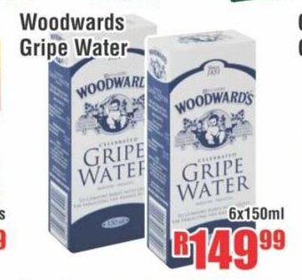 Woodwards Gripe Water 6x150ml