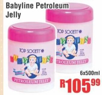 Devland Cash And Carry Babyline Petroleum Jelly 6x500ml offer