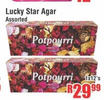 Devland Cash And Carry Lucky Star Agar Assorted 1x12's offer