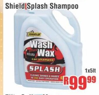 Devland Cash And Carry Shield Splash Shampoo 1x5lt offer