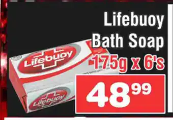 Lifebouy Bath Soap 175g x 6's