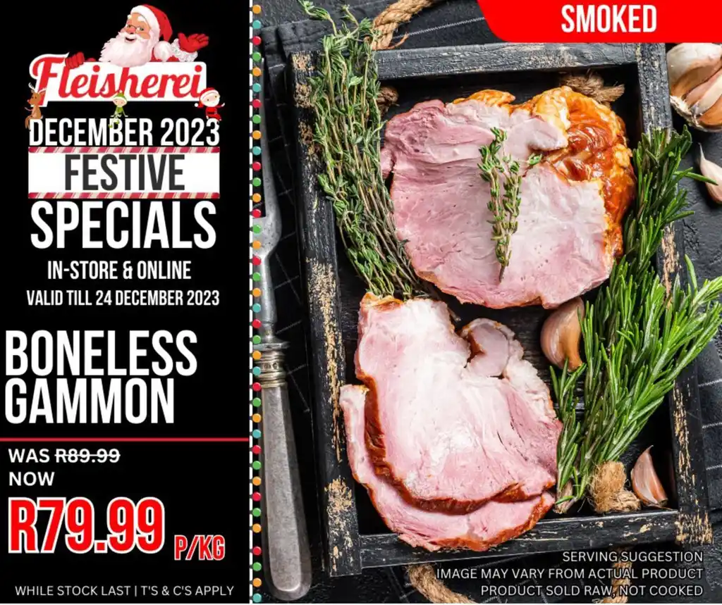BONELESS GAMMON offer at Fleisherei