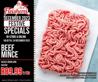 Fleisherei BEEF MINCE offer