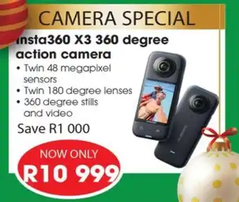 insta360 X3 360 degree action camera