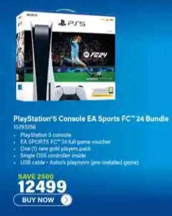 Incredible Connection PlayStation 5 Console EA Sports FC 24 Bundle offer