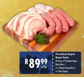 President Hyper President Hyper Braai Pack offer