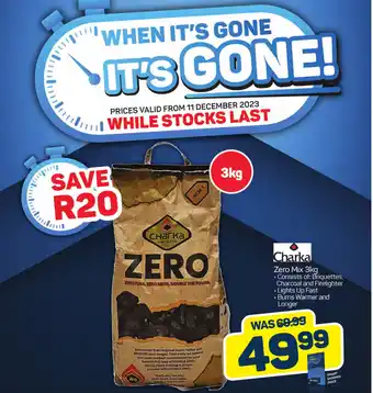 Pick n Pay Hypermarket Charka Zero Mix 3kg offer