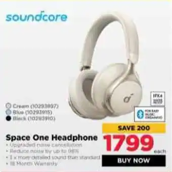 HiFi Corp Soundcore Space One Headphone offer