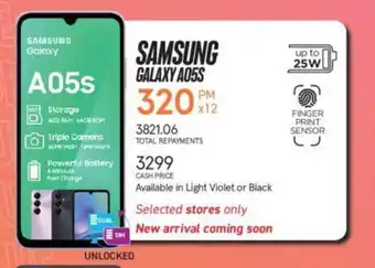 Jet SAMSUNG GALAXY A05S offer