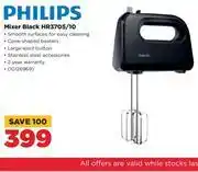 HiFi Corp Philips mixer black hr3705/10 offer