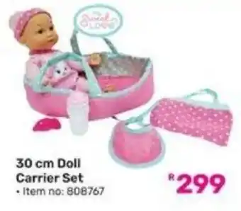 Game 30 cm Doll Carrier Set offer