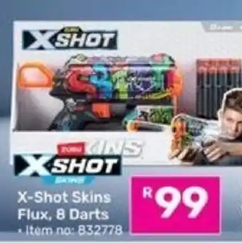 X-Shot Skins Flux, 8 Darts