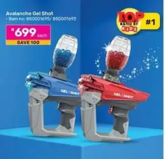 Game Avalanche Gel Shot offer