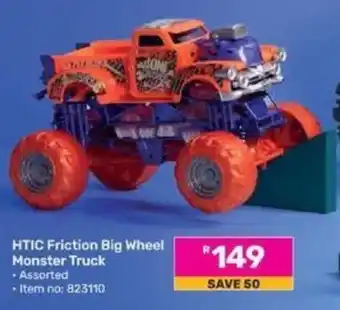 Game HTIC Friction Big Wheel Monster Truck offer