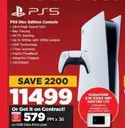 HiFi Corp Ps5 disc edition console offer