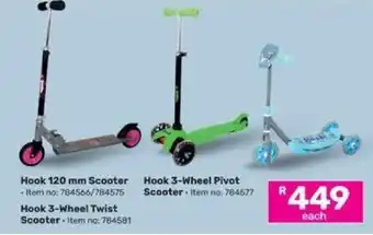 Game Hook 120 mm Scooter offer