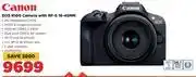HiFi Corp Canon eos r100 camera with rf-s 18-45mm offer