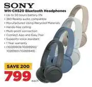 HiFi Corp Sony wh-ch520 bluetooth headphones-each offer