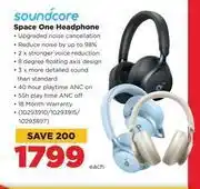 HiFi Corp Soundcore space one headphone-each offer