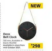 Builders Warehouse Deco Belt Clock 305mm offer