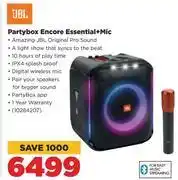 HiFi Corp Jbl partybox encore essential + mic offer