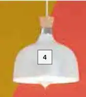 Builders Warehouse Metal & Wood Dome Pendant Light offer