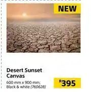 Builders Warehouse Desert Sunset Canvas 600mm x 900mm offer