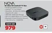 HiFi Corp Nova 4k ultra hd android tv box offer
