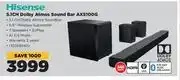 HiFi Corp Hisense 5.1 ch dolby atmos sound bar ax5100g offer