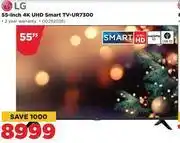 HiFi Corp Lg 55 4k uhd smart tv ur7300 offer