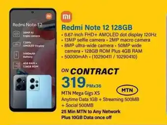 Incredible Connection Redmi Note 12 128GB offer