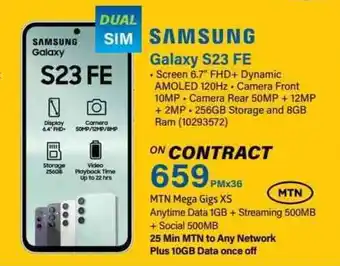 Incredible Connection SAMSUNG Galaxy S23 FE offer