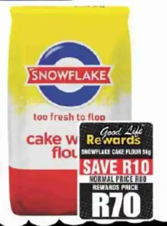 Big Save SNOWFLAKE CAKE FLOUR 5kg offer